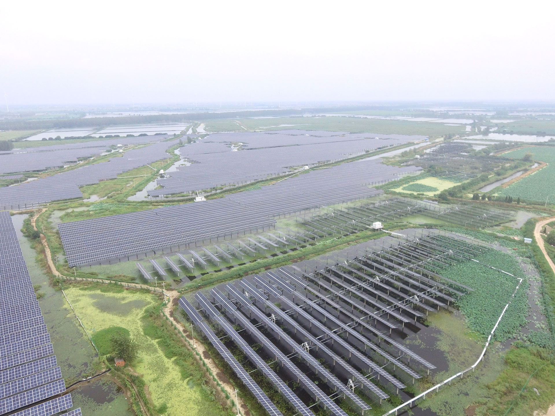 EVO视讯·(中国)科技江苏扬州宝应光伏发电应用领跑基地2号100兆瓦项目